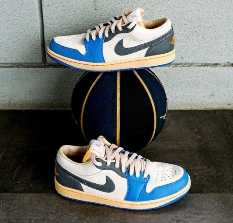 Air Jordan 1 Low Tokyo Vintage UNC Grey Semi UA