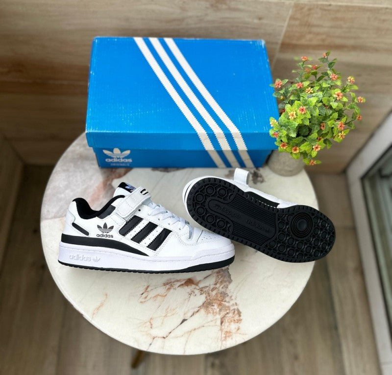 Adidass Original Forum Low Black and White Men s shoes