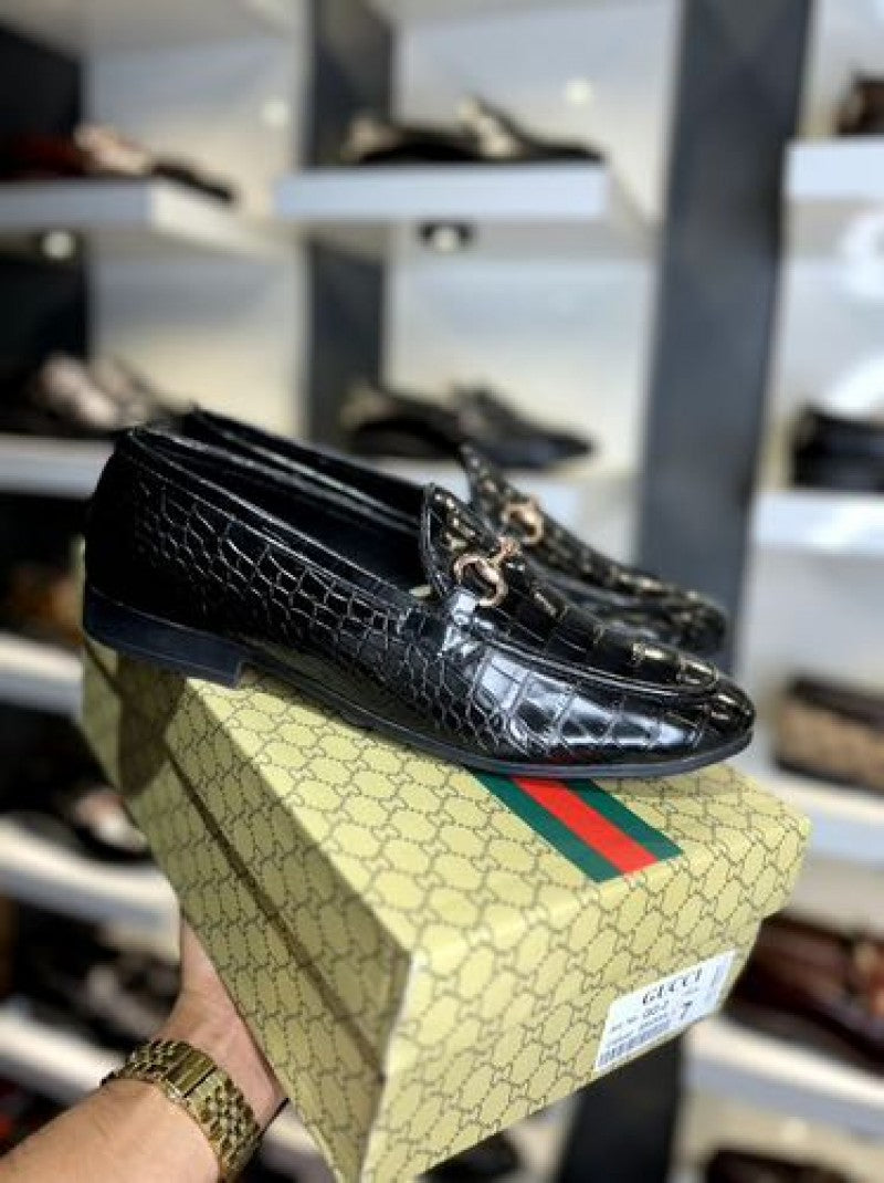 Gucci black loafers