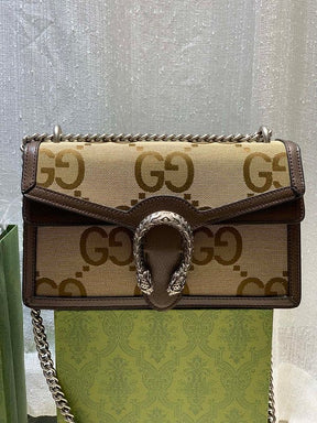 GUCC   Dionysus Giant GG shoulder bag with box107