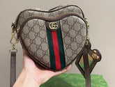 Gucc  i heart pochette shape sling bag with box 110