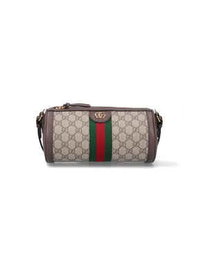 GUCC  I OPHIDIA SMALL MONOGRAM DUAL BELT SHOULDER BAG WiTH BOX 118