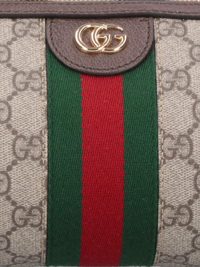 GUCC  I OPHIDIA SMALL MONOGRAM DUAL BELT SHOULDER BAG WiTH BOX 118