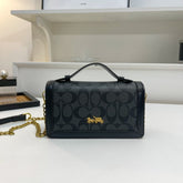COAC  H handbag with dual belt with box 168