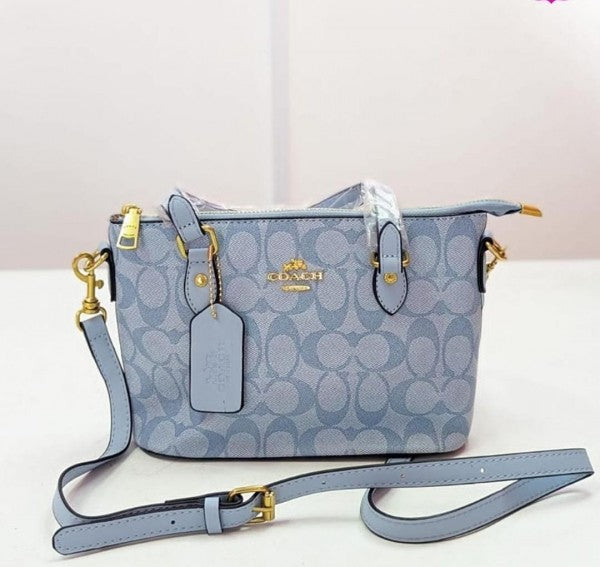COAC  H handbag with crossbody belt  with folding box 184