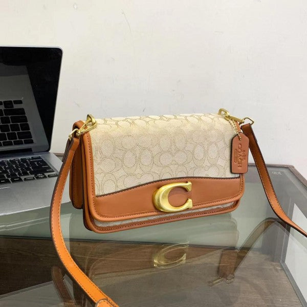 COAC  H Bandit Crossbody In Signature Textile Jacquard 215