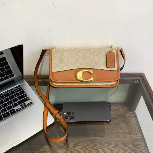 COAC  H Bandit Crossbody In Signature Textile Jacquard 215