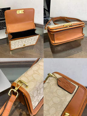 COAC  H Bandit Crossbody In Signature Textile Jacquard 215