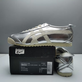 Onitsuka Tiger Mexico 66 Silver White Fix