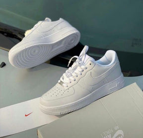 Nikee Airforce 1 White Pure Leather