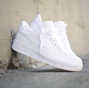 Nikee Airforce 1 White Pure Leather