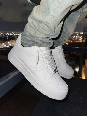 Nikee Airforce 1 White Pure Leather