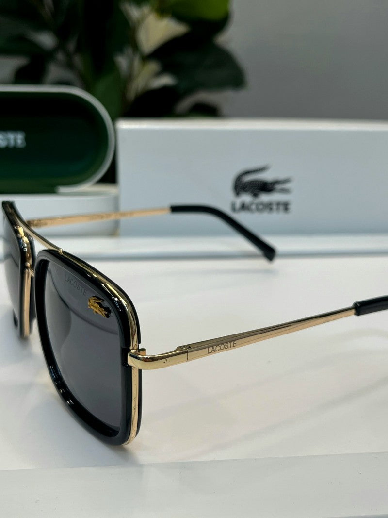 Lacoste 143 gold black