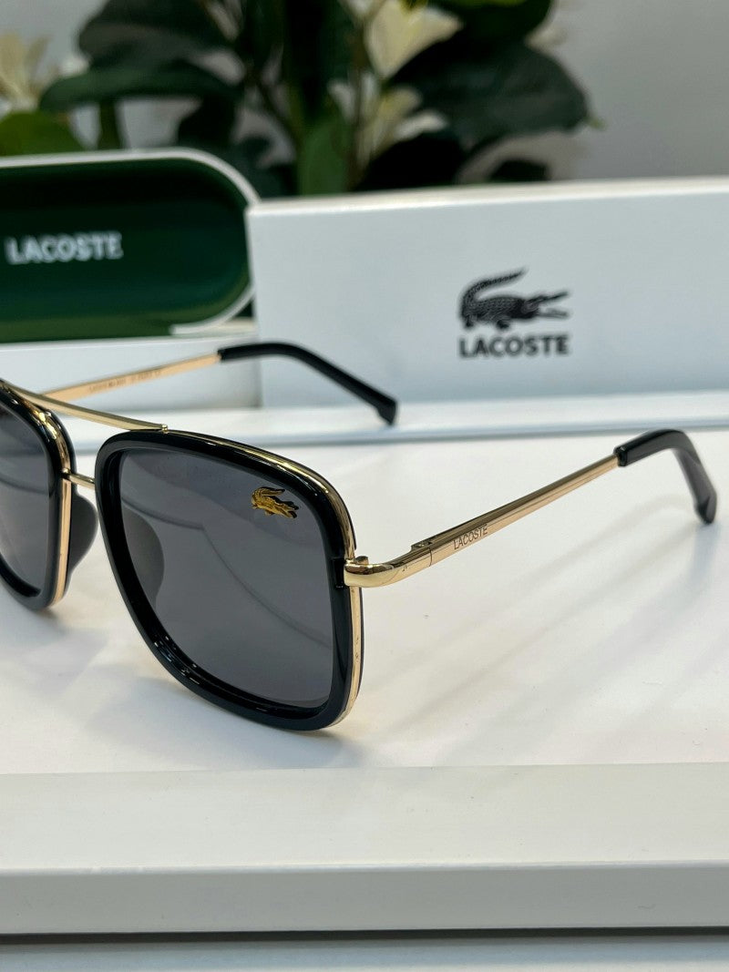 Lacoste 143 gold black