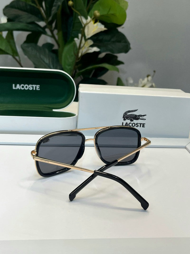 Lacoste 143 gold black