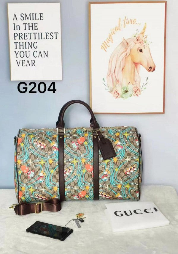 Disney  x  Gucci  Donald  Duck  Duffle  Bag  With  Dust  Bag  (6204)