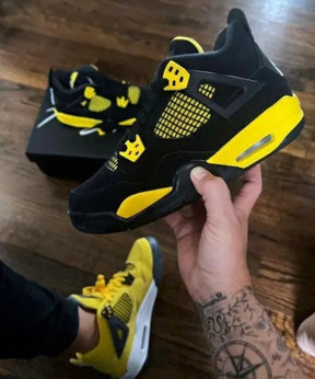 Air Jordan Retro 4 Thunder Yellow Semi Ua