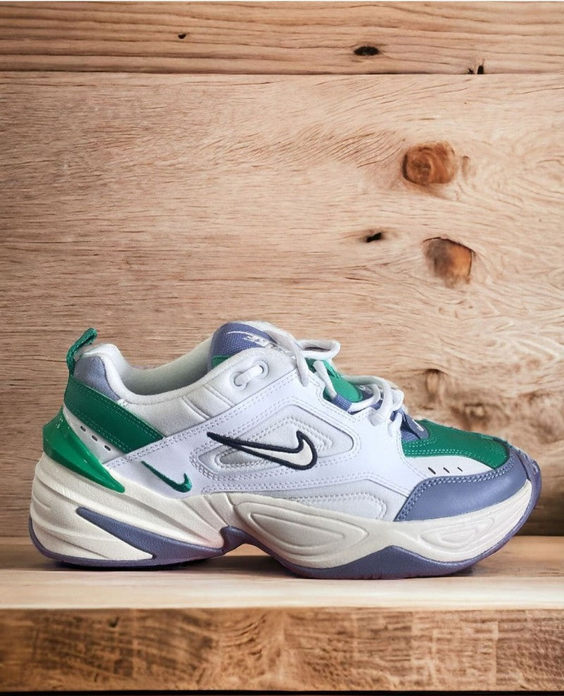 nikee m2k tekno platinum tint sail lucid green