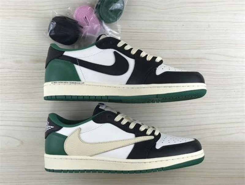 Nikee Air Jordan 1 Travis scott Pine Green SEMI UA