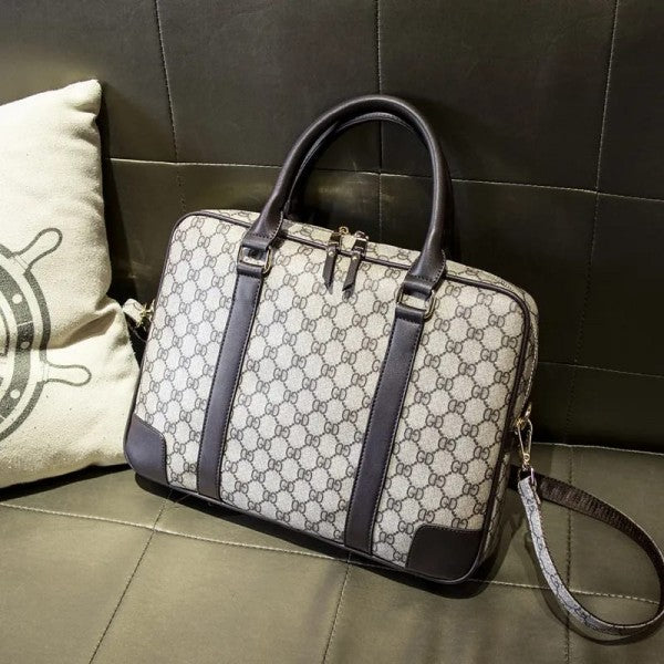 GUCC  I MONOGRAM LAPTOP BAG