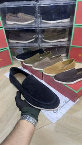 BLACK LORO PIANA SUMMER WALK 4304