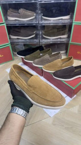 Tan Loro Piana summer walks 4304