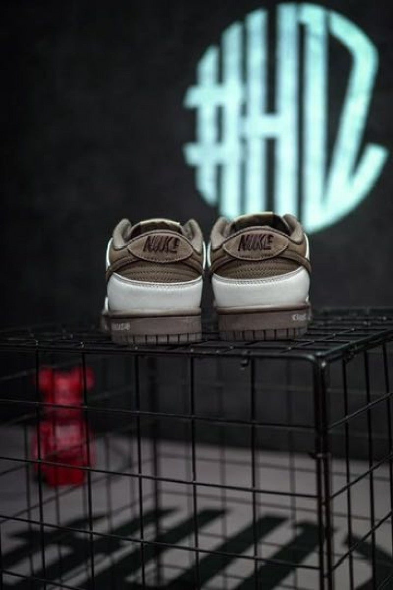 Nike SB Dunk Low Chrome Heart White Cocoa Sneakers