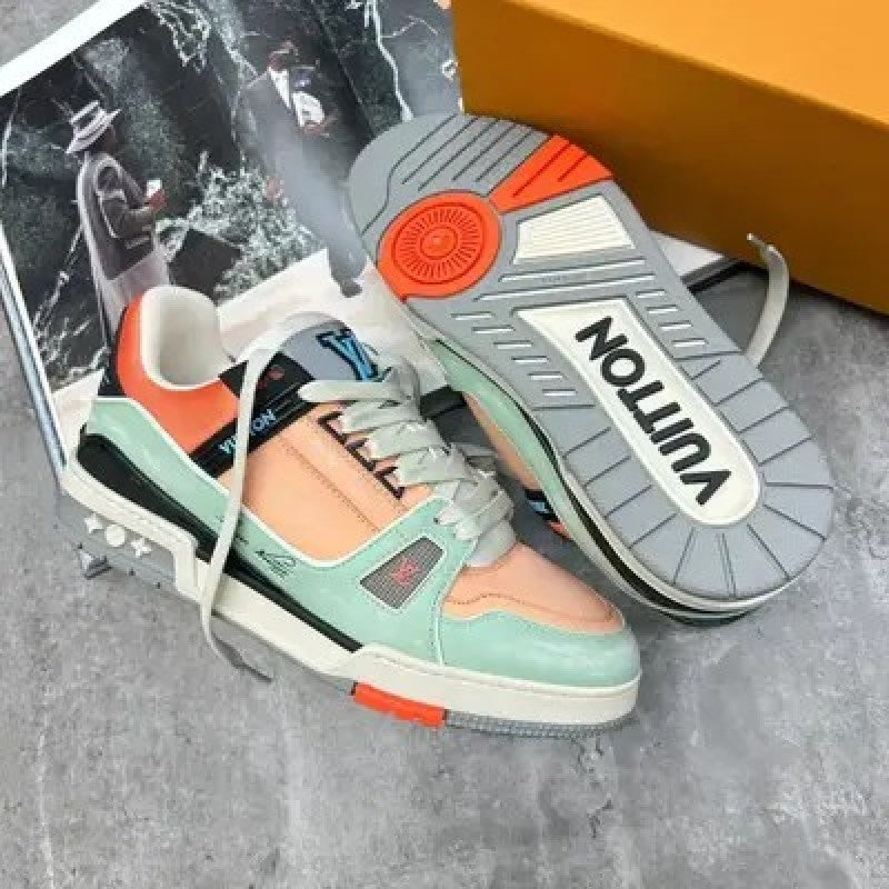 Louis Vuitton Trainer Multi Orange sneakers
