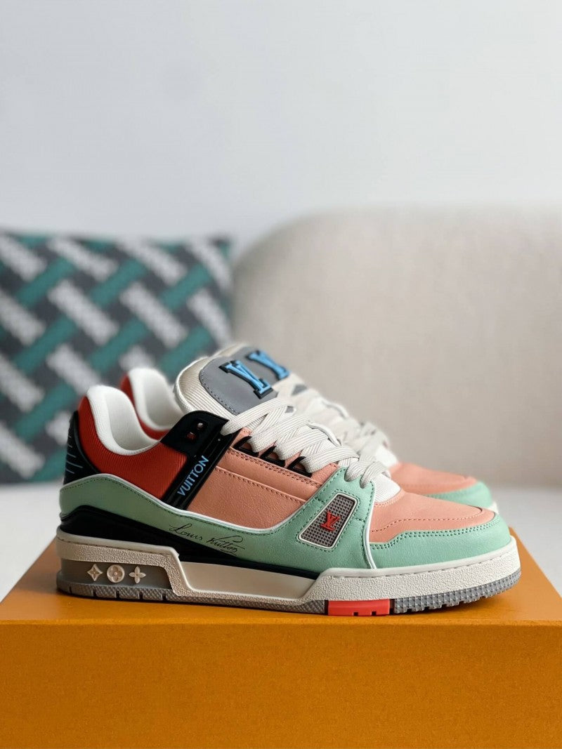 Louis Vuitton Trainer Multi Orange sneakers