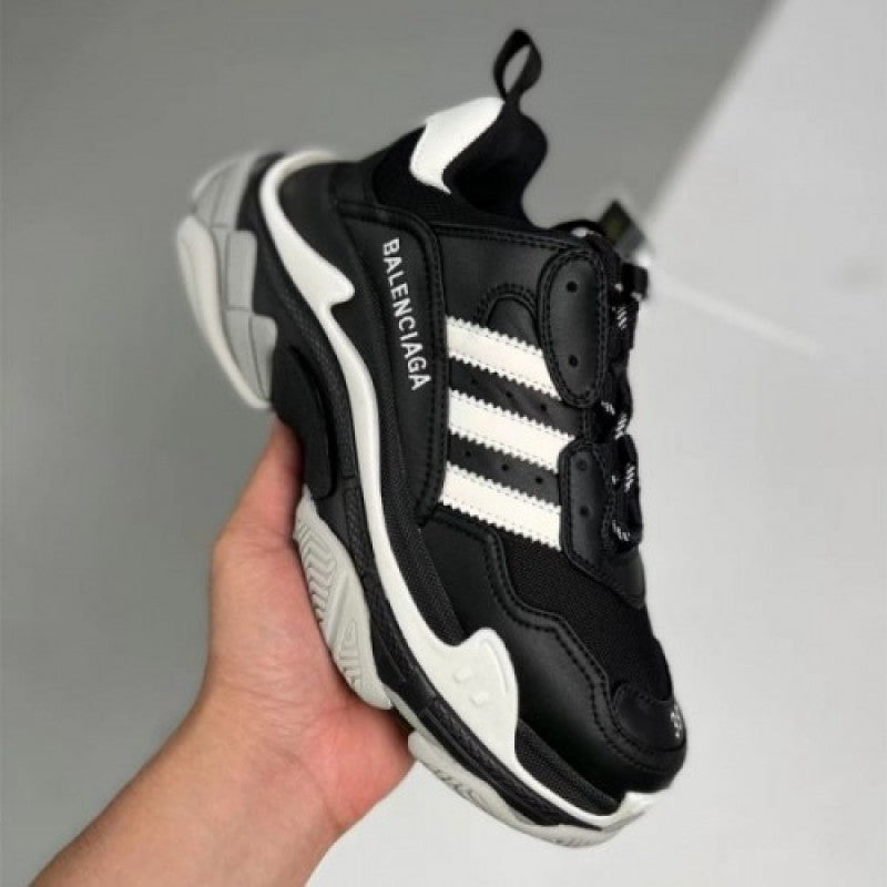 Adidas X Balenciaga Triple S Black 1028