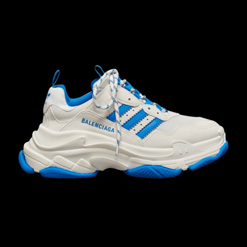 x balenciaga triple s white unc 1085