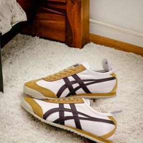 ONITSUKA TIGER SNEAKERS MEXICO 66 CREAM LICORICE BROWN Fix