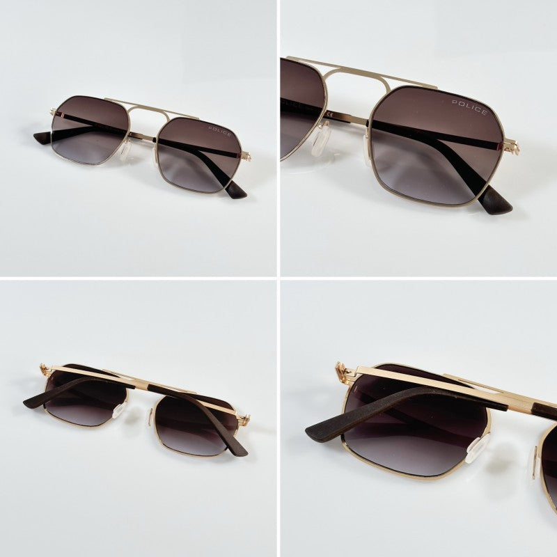 Police 021 Gold Brown DC