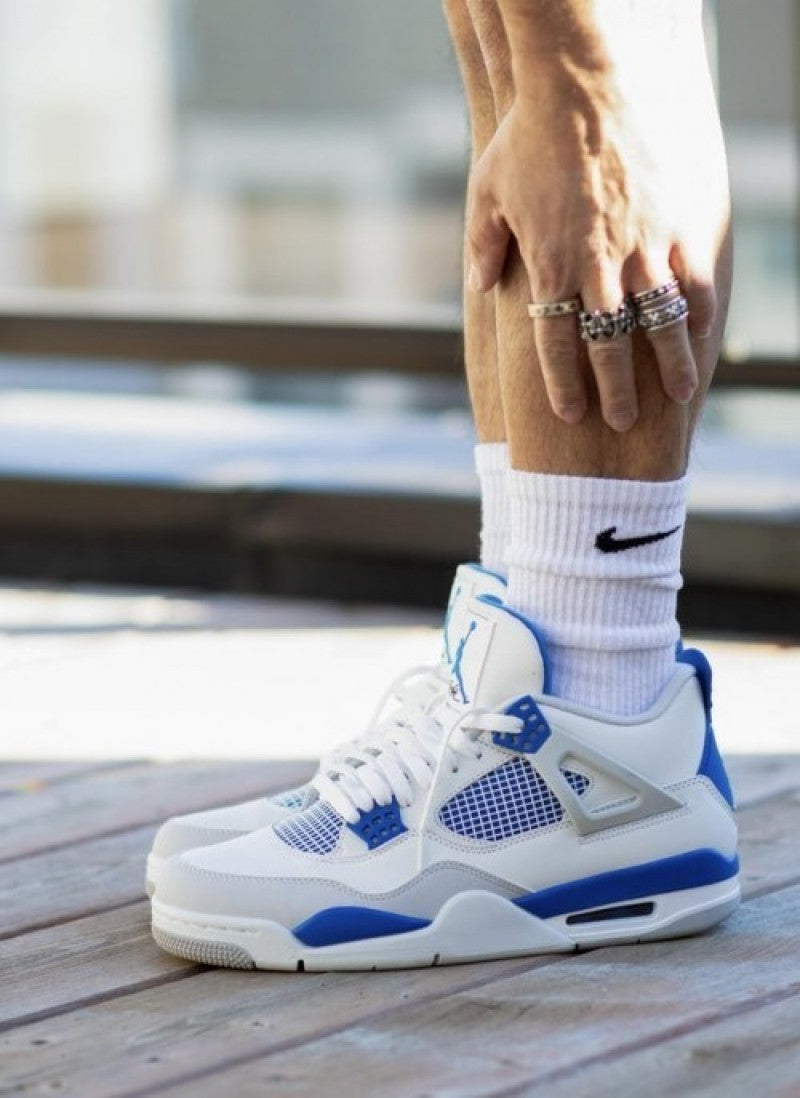 Air JORDAN RETRO 4 MILITARY BLUE