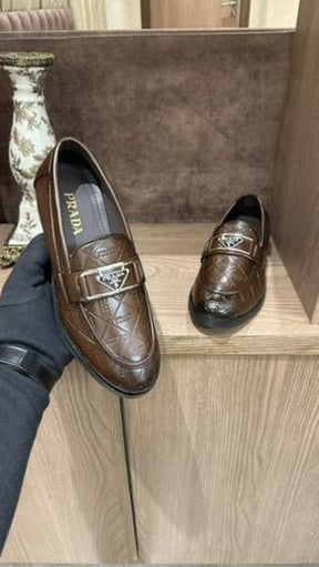 PRADA LOAFERS BROWN