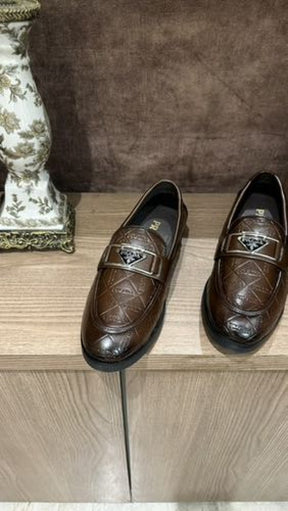 PRADA LOAFERS BROWN