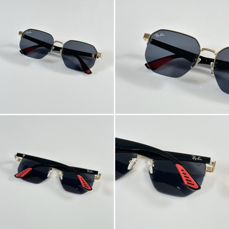 Rayban 07 Gold Black