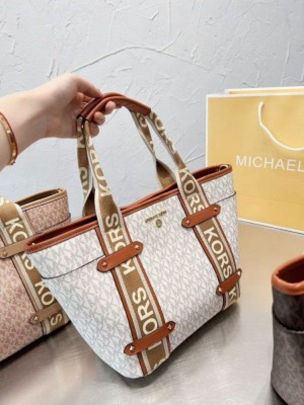 Michael  Kors Meave Mini Tote Bag With Box & Dust Bag & Sling Belt