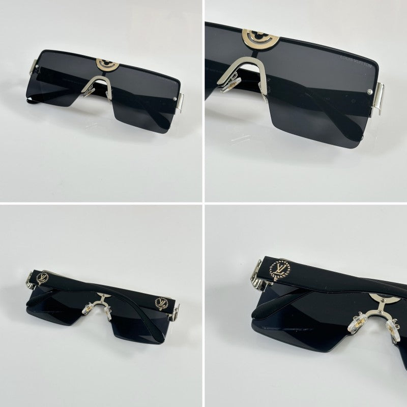 Louis Vuitton 0149 Silver Black
