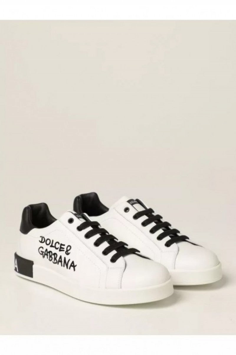 Dolce Gabbana Calfskin Nappa Portofino sneaker