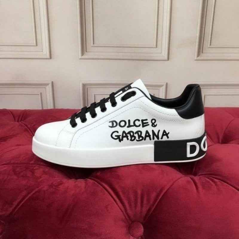 Dolce Gabbana Calfskin Nappa Portofino sneaker