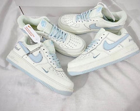 Nike Airforce 1 07 low keep 0fresh beige blue silver