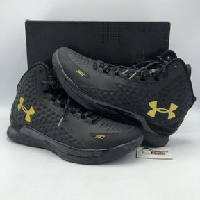 UNDER ARMOUR CURRY 1 GOLD BANNER BLACKOUT