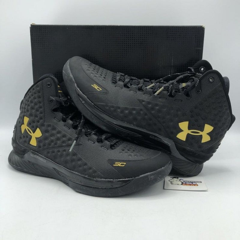UNDER ARMOUR CURRY 1 GOLD BANNER BLACKOUT