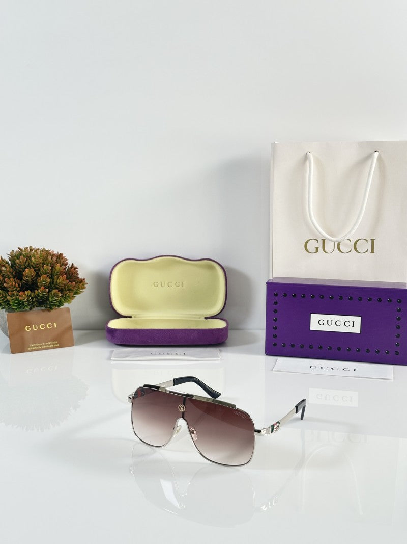 Gucci 3806 Silver Brown DC