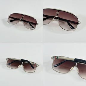 Gucci 3806 Silver Brown DC