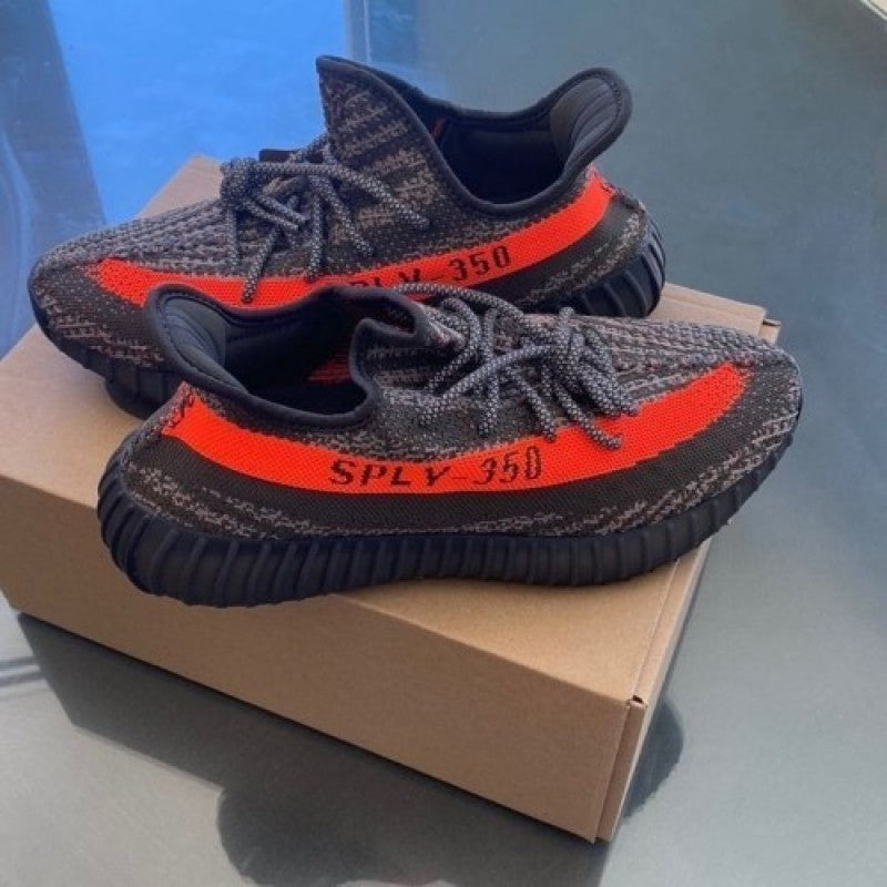 Adidass Yeezy Boost 350 V2 Carbon Beluga Semi UA With Full Accessories