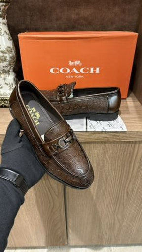 COACH LOAFERS Brown