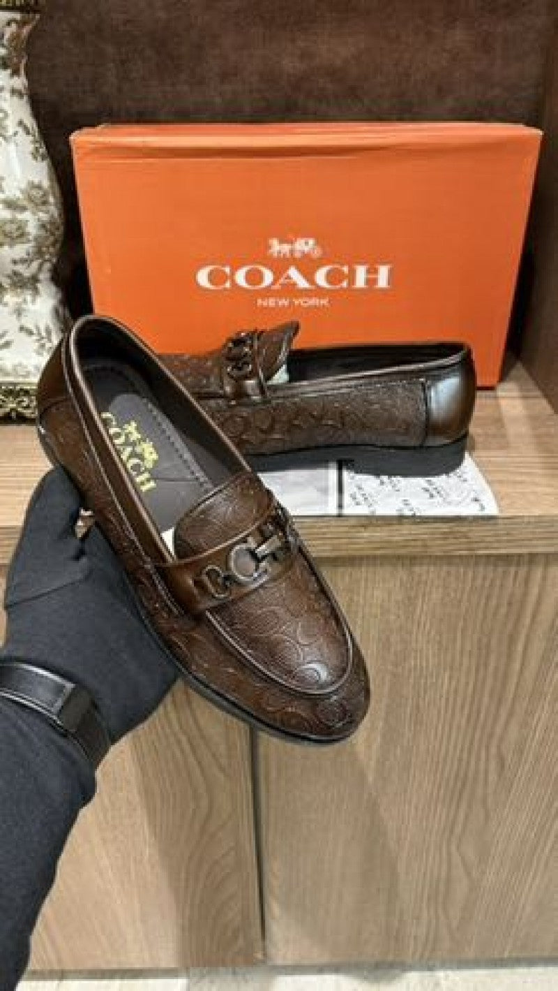 COACH LOAFERS Brown