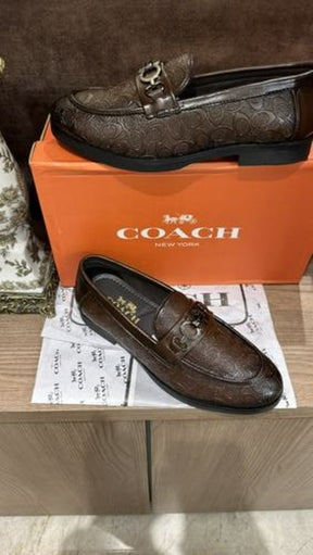 COACH LOAFERS Brown